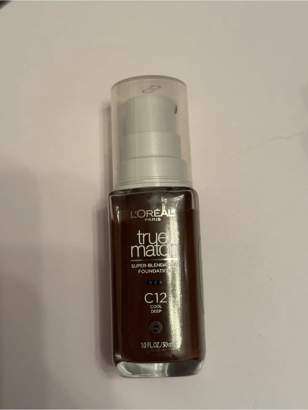 L'Oreal True Match Foundation C12 Cool Deep - Deep Brown Shade